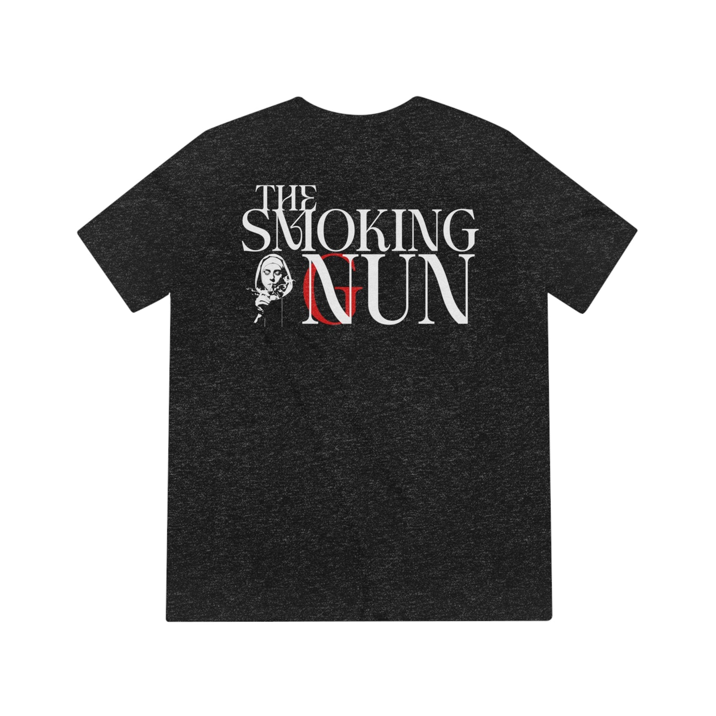 Smoking Nun Heathered Short Sleeve Soft Tee