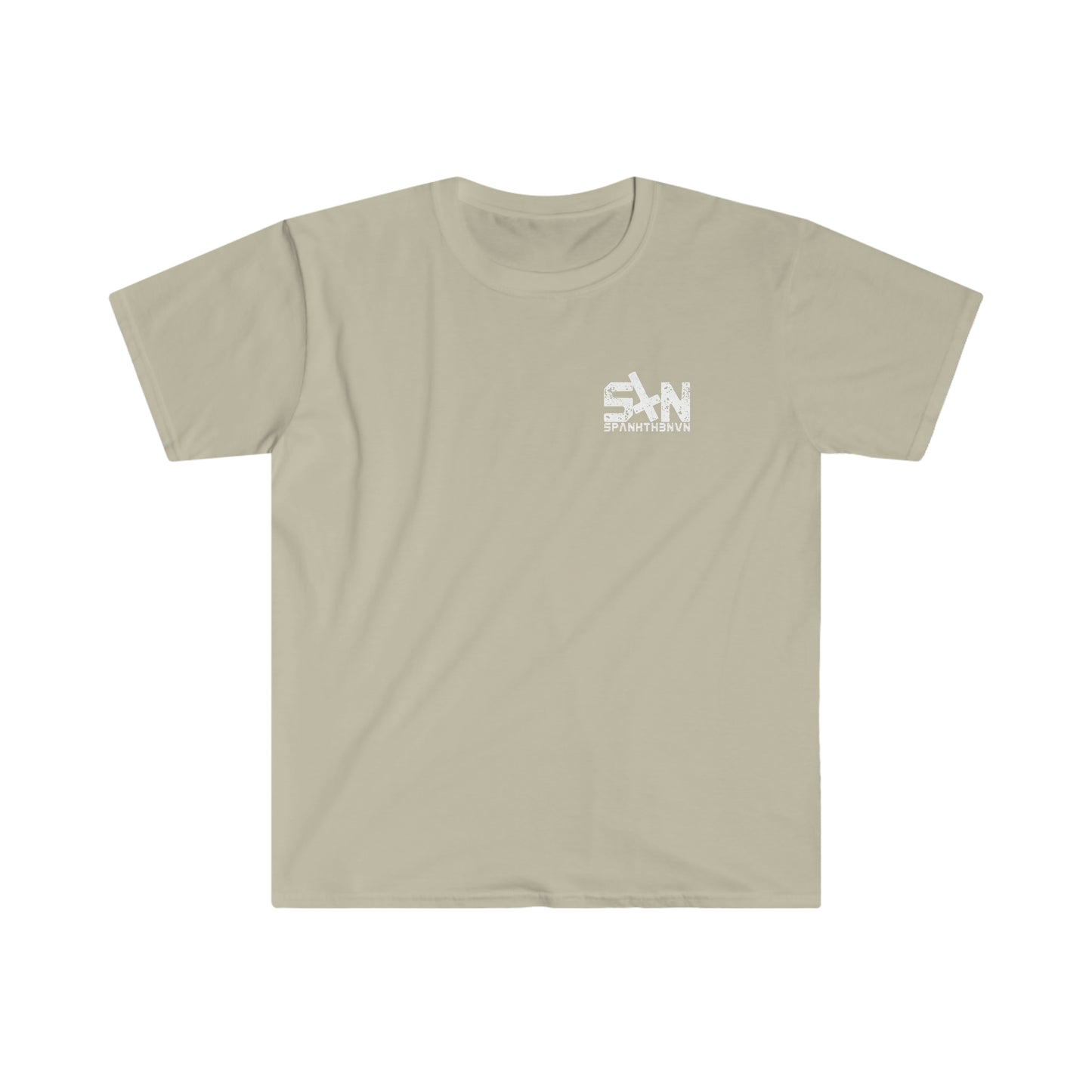 STN Big Logo on Back Unisex Softstyle T-Shirt