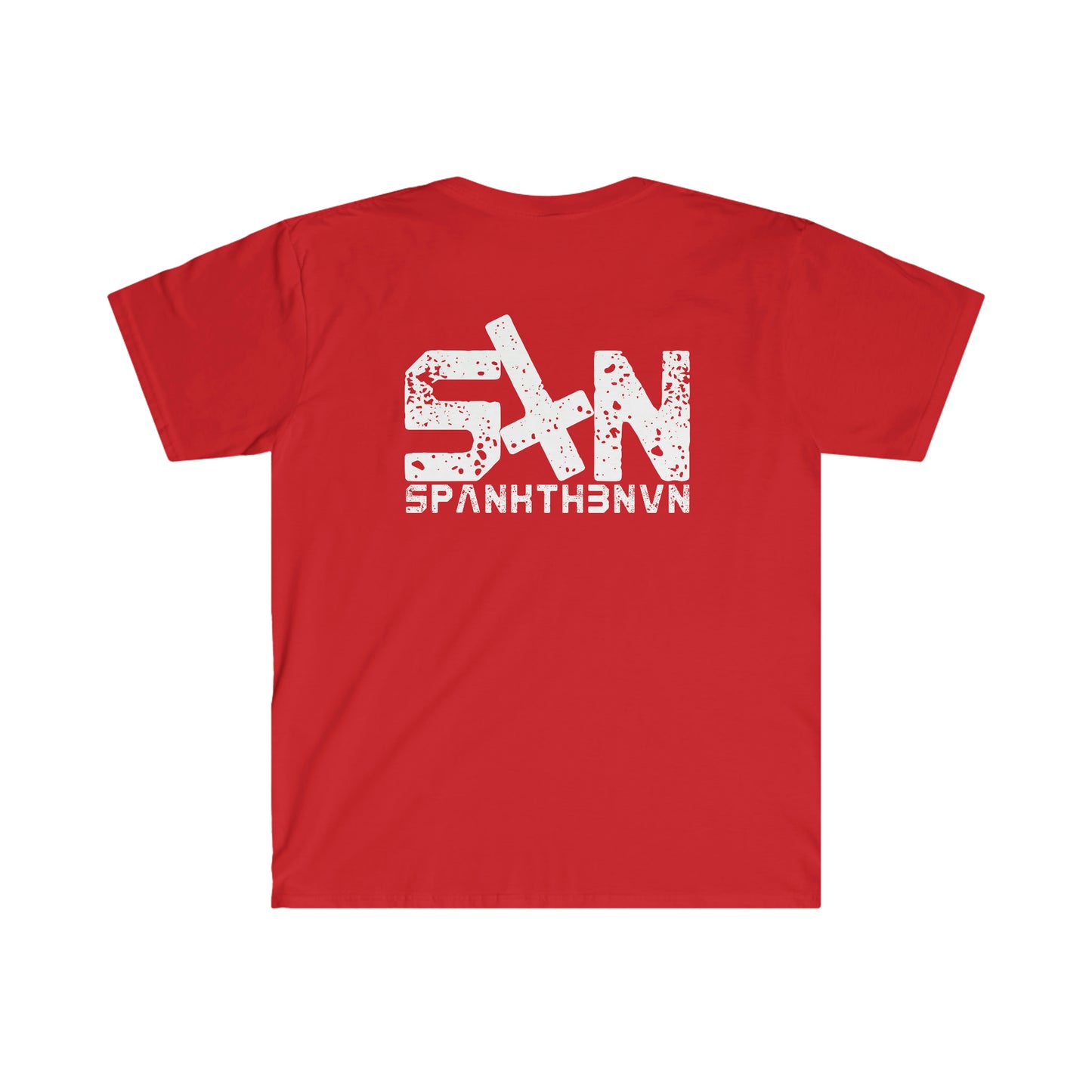 STN Big Logo on Back Unisex Softstyle T-Shirt