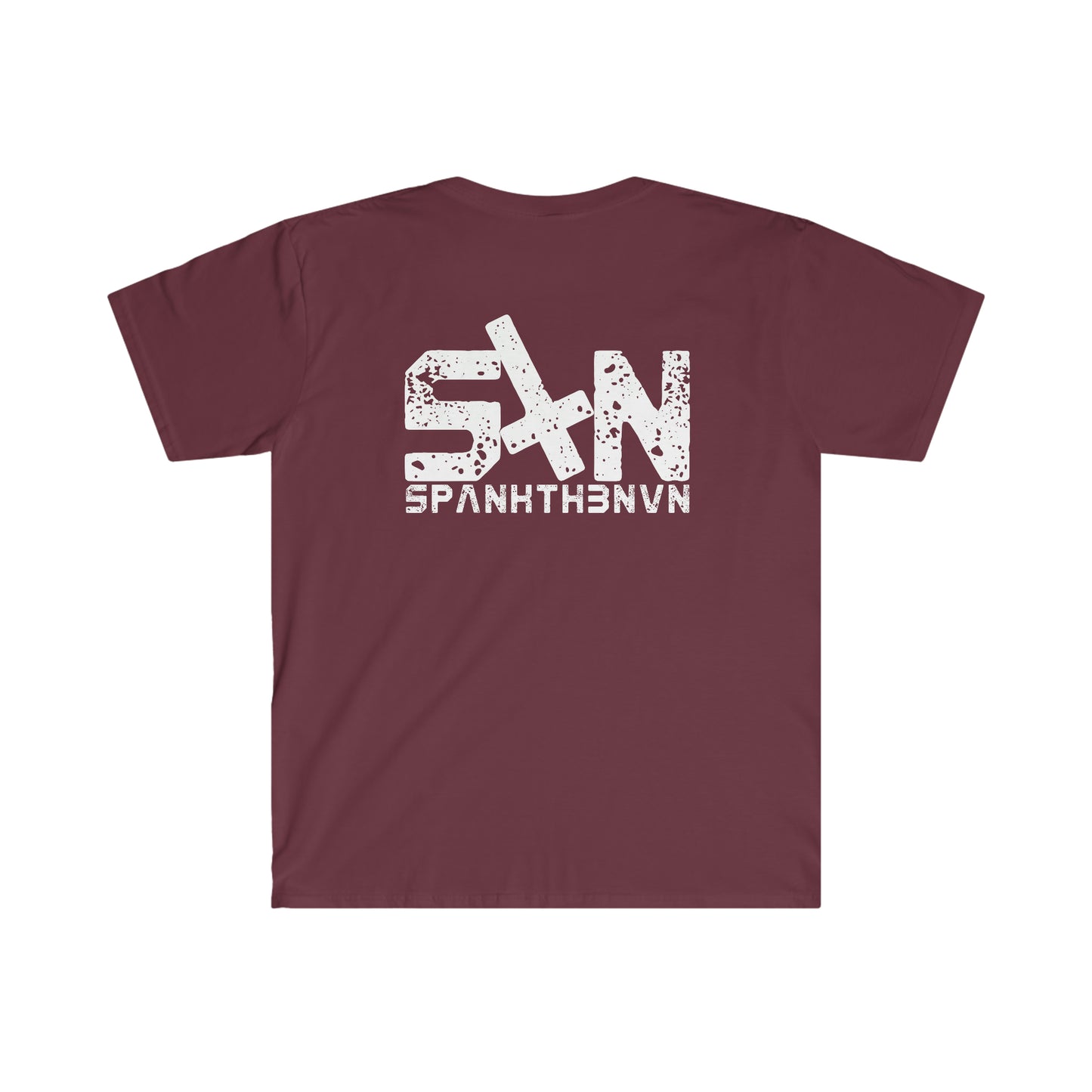 STN Big Logo on Back Unisex Softstyle T-Shirt