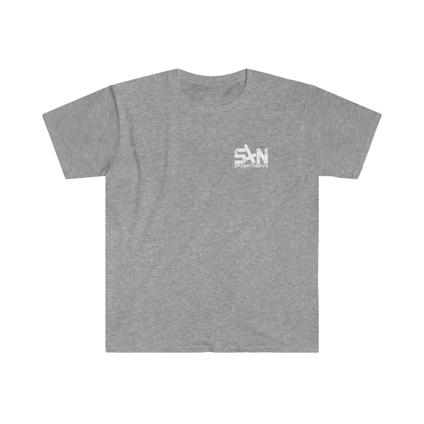 STN Big Logo on Back Unisex Softstyle T-Shirt