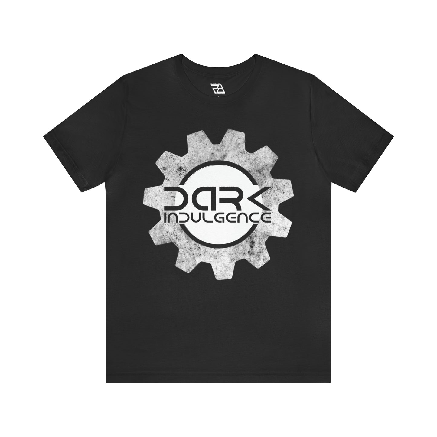 Dark Indulgence White Logo "No Time for Shit Music" Softstyle T-Shirt