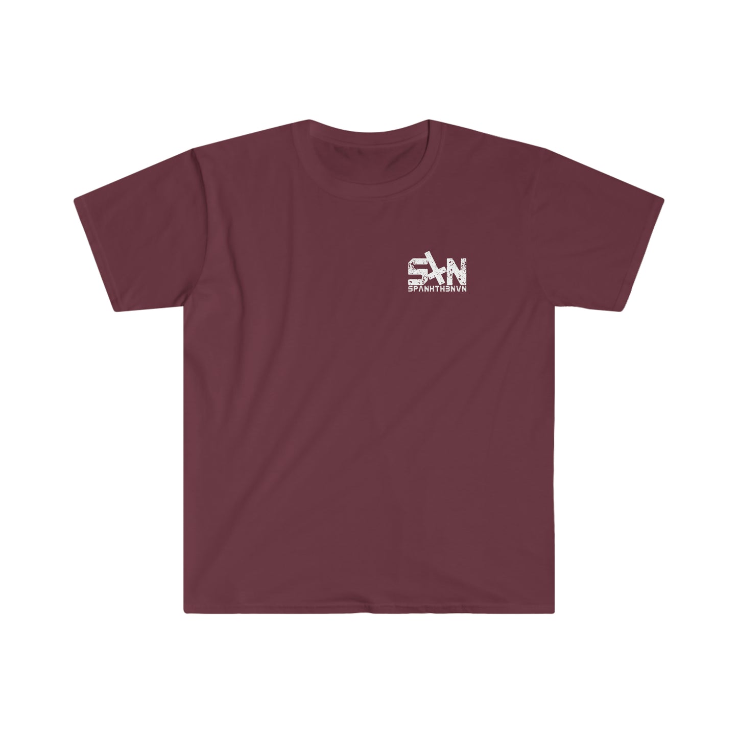 STN Big Logo on Back Unisex Softstyle T-Shirt