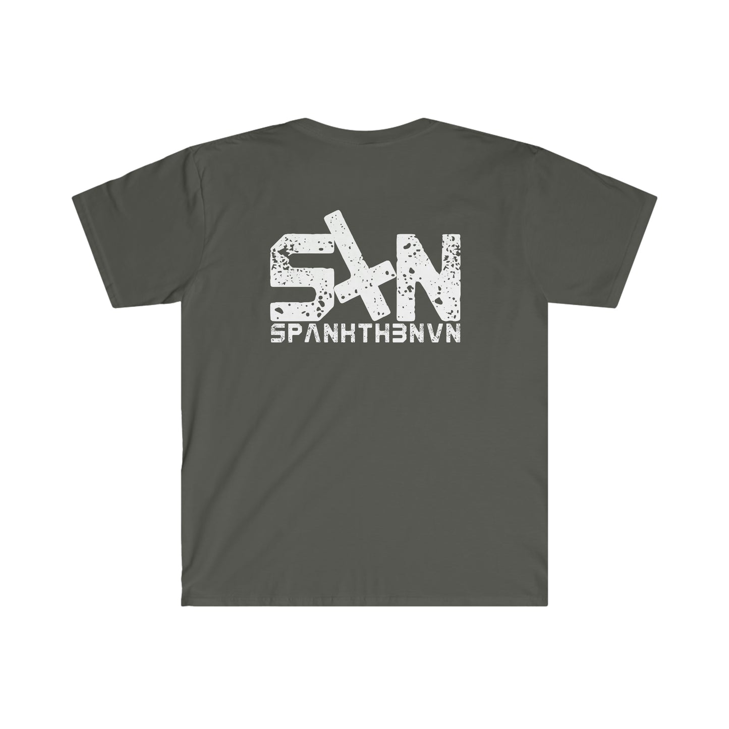 STN Big Logo on Back Unisex Softstyle T-Shirt