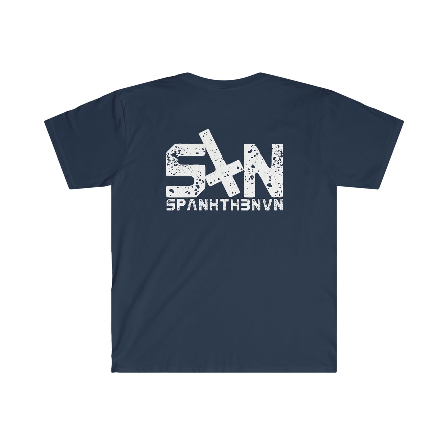 STN Big Logo on Back Unisex Softstyle T-Shirt