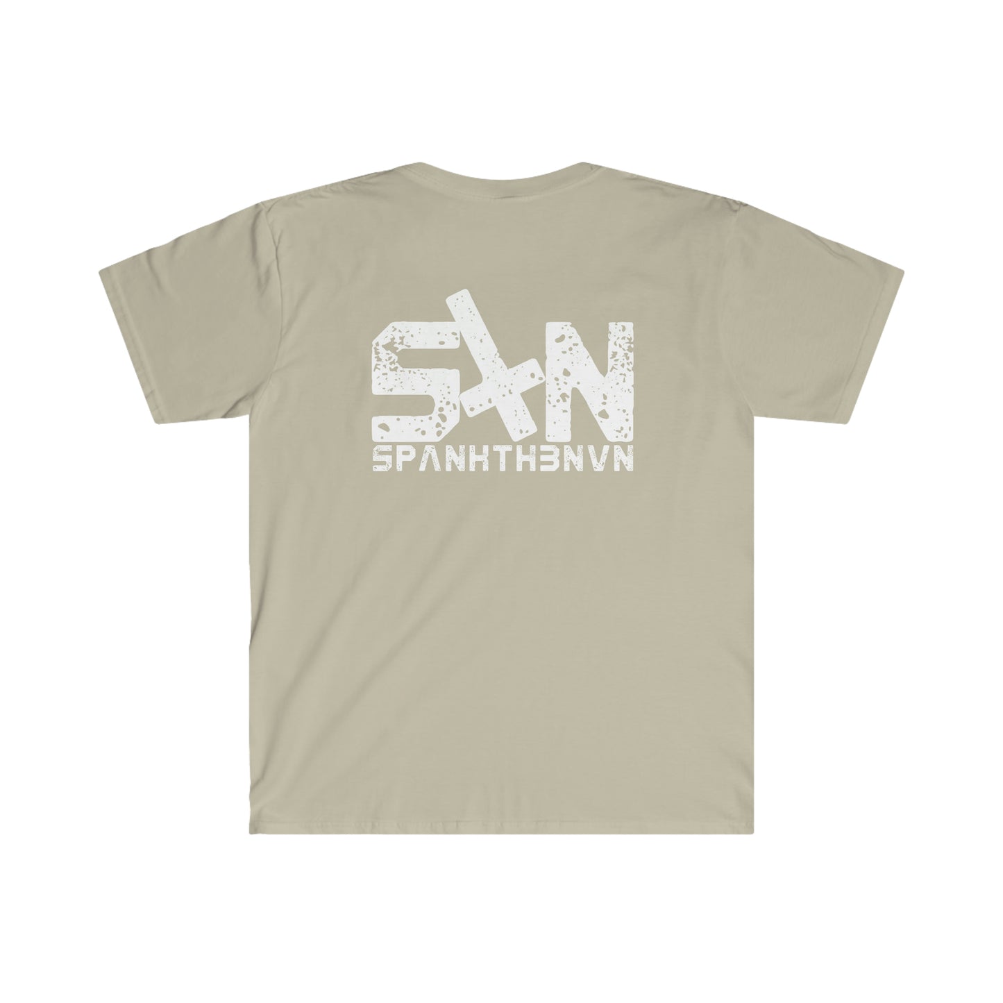 STN Big Logo on Back Unisex Softstyle T-Shirt