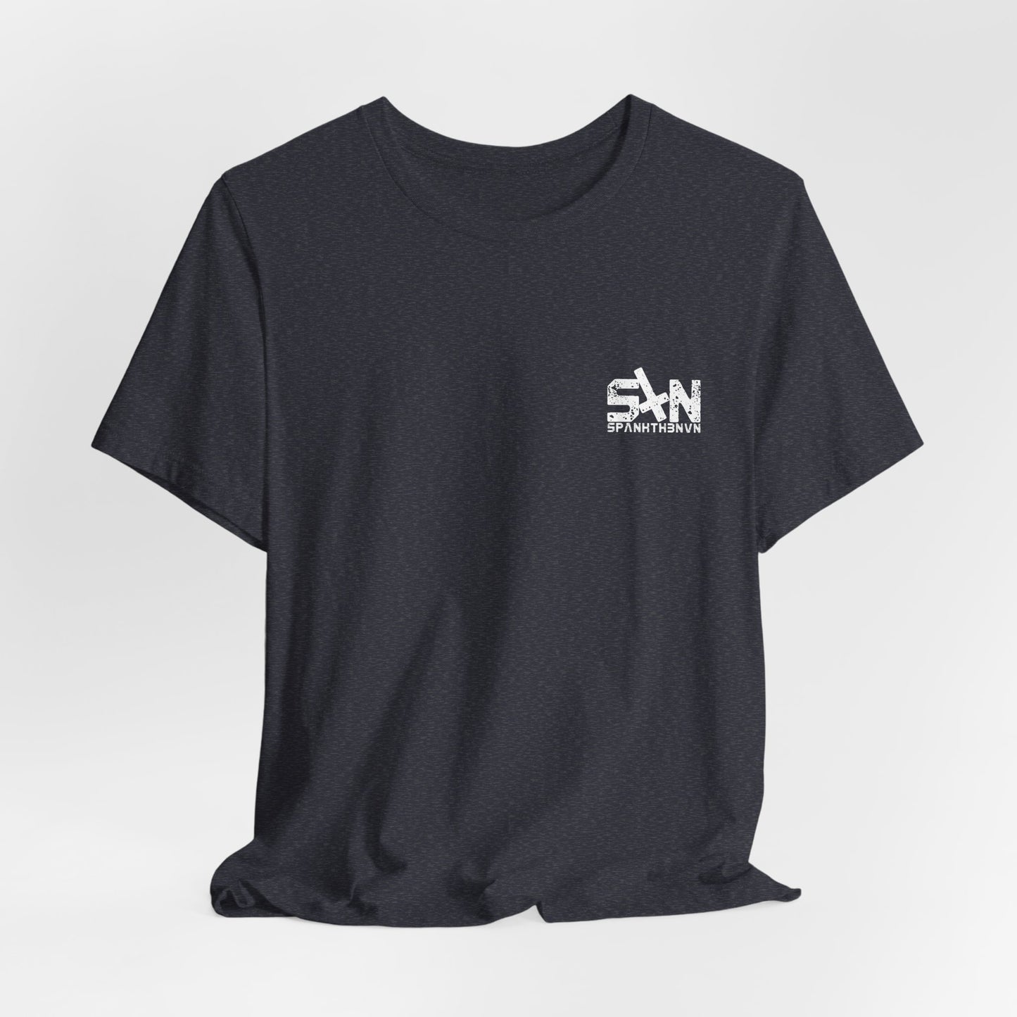 T-Shirt Unisex Basic Con Logo | Maglietta In Cotone Morbido Nero Taglia XL