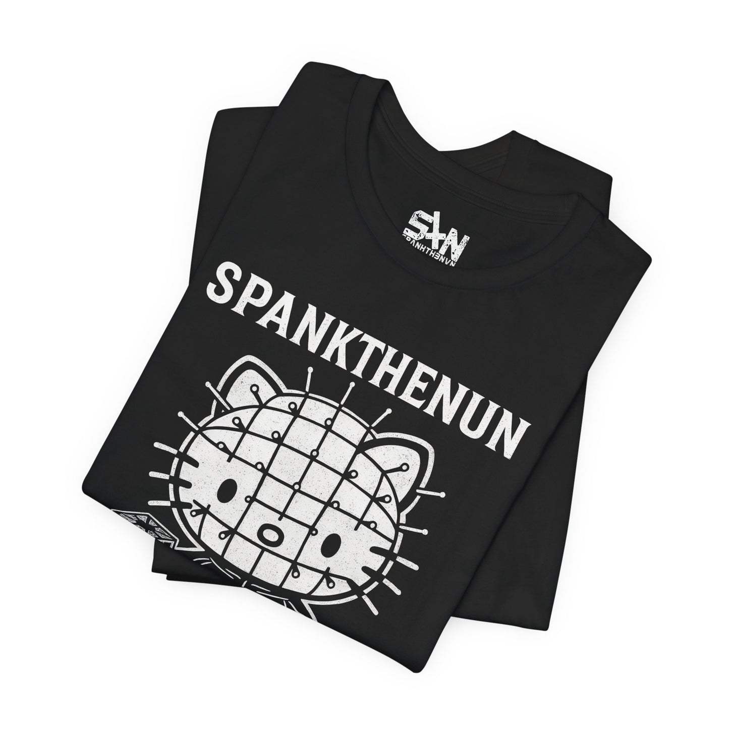 Hellraiser O Kitty Pinhead Tee — Hellraiser-Inspired Horror Cat T-Shirt