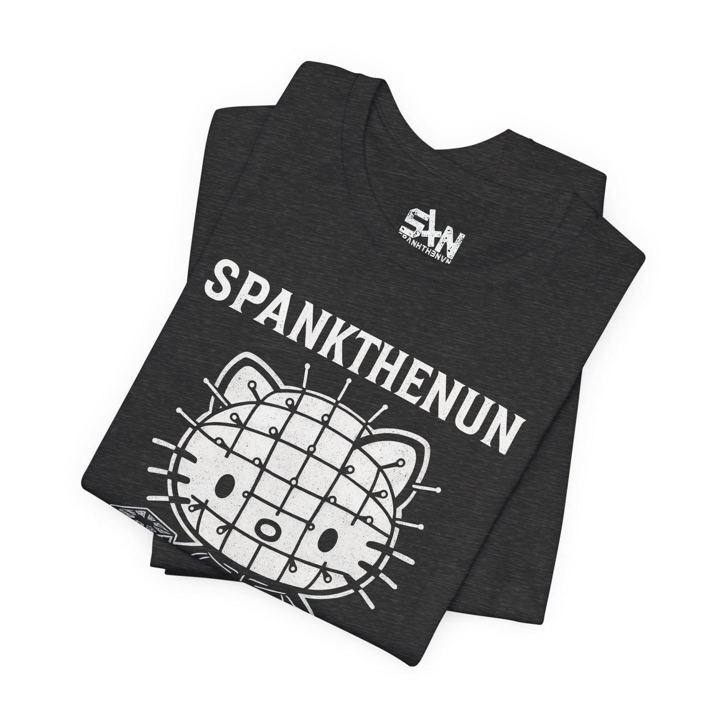 Hellraiser O Kitty Pinhead Tee — Hellraiser-Inspired Horror Cat T-Shirt