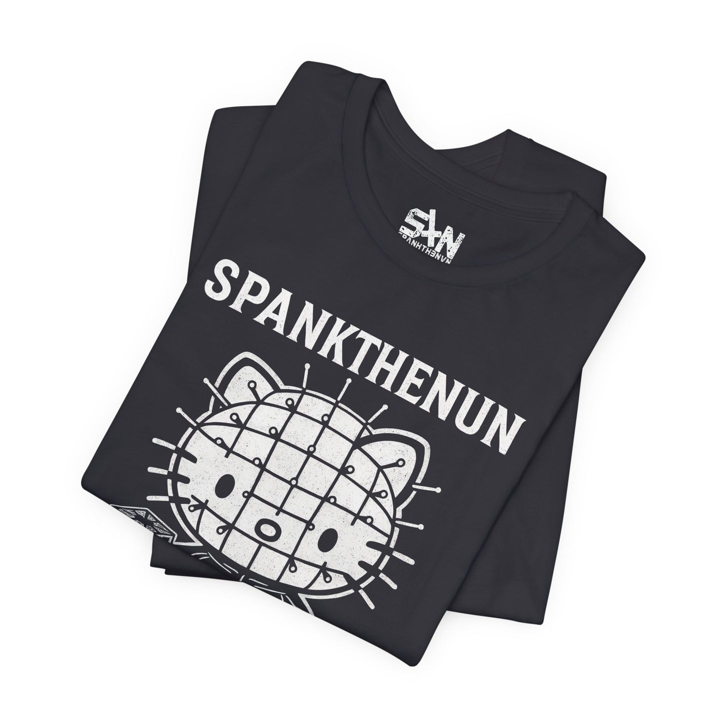 Hellraiser O Kitty Pinhead Tee — Hellraiser-Inspired Horror Cat T-Shirt