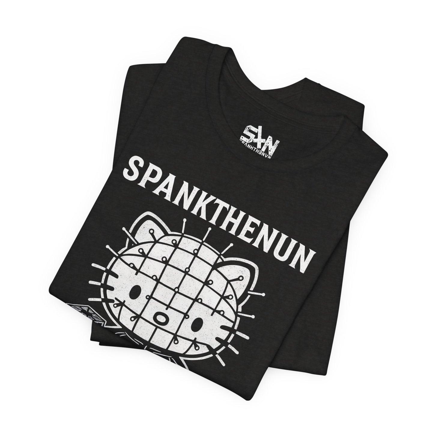 Hellraiser O Kitty Pinhead Tee — Hellraiser-Inspired Horror Cat T-Shirt