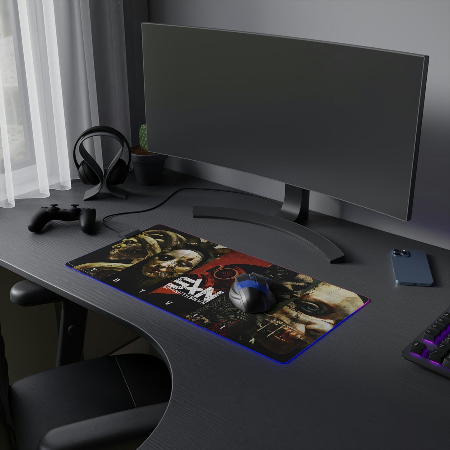 STN TBTV III LED Gaming Mouse Pad 23.6" x 11.8"